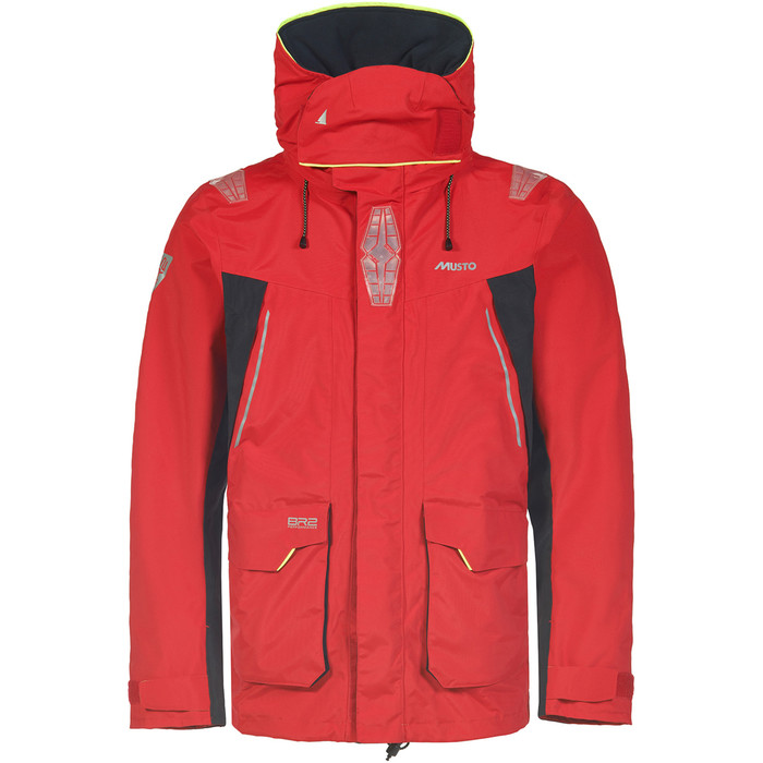 2024 Musto Br2 Offshore Jacke & Salopette Kombi-set - True Red